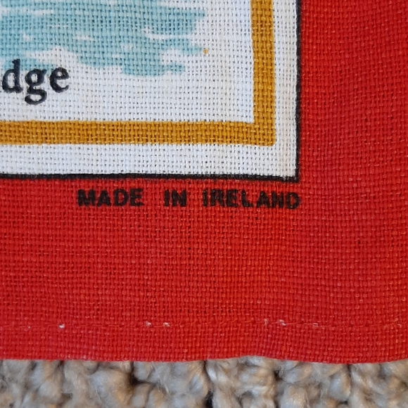 SOLD Linens | London Souvenir Tea Towel - Picture 11 of 11